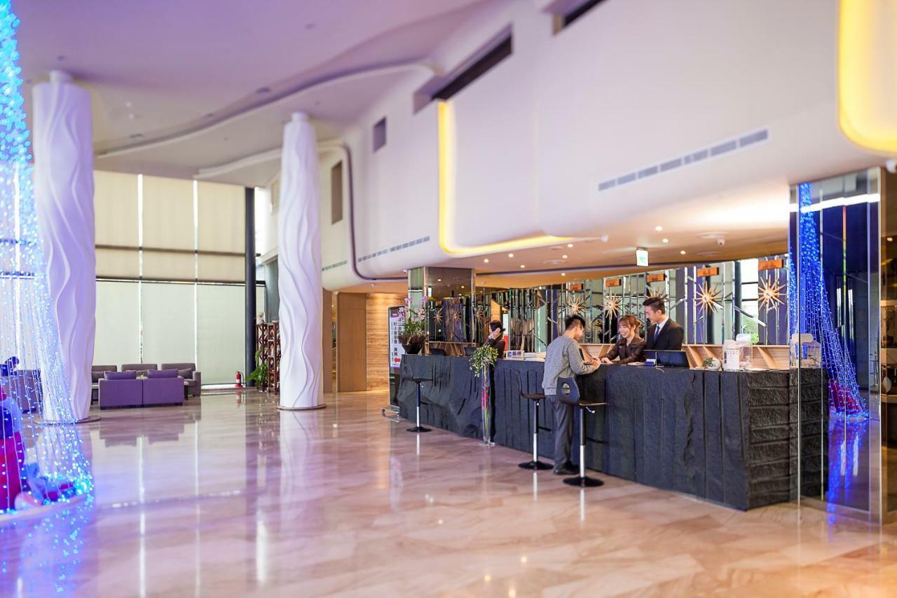 Look Royal Resort Chiayi Exterior foto The lobby of the hotel